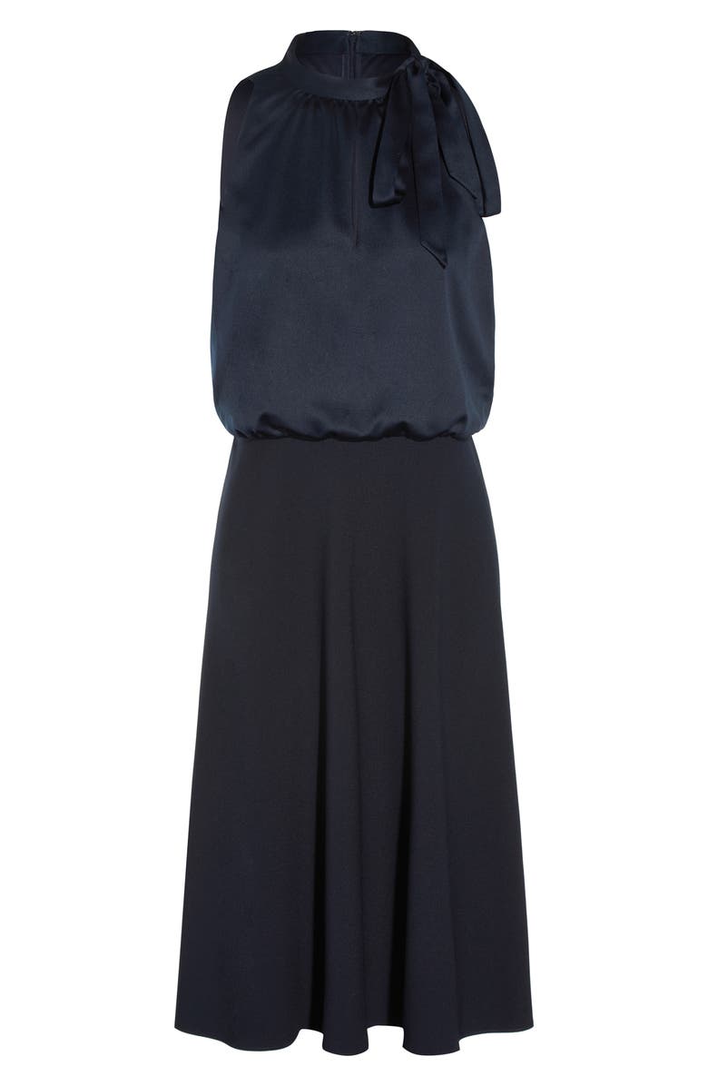 Adrianna Papell Halter Neck Dress, Alternate, color,