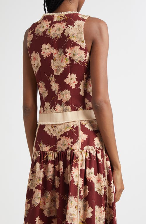 Cinq À Sept Cinq A Sept Mae Bouquet Rowena Top In Multi