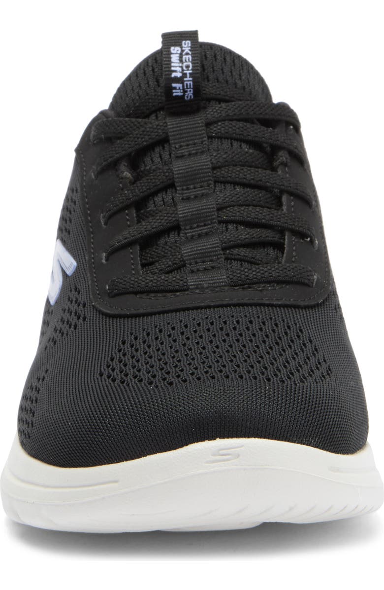 SKECHERS Swift-Fit Go Walk 5 Sneaker, Alternate, color, Black