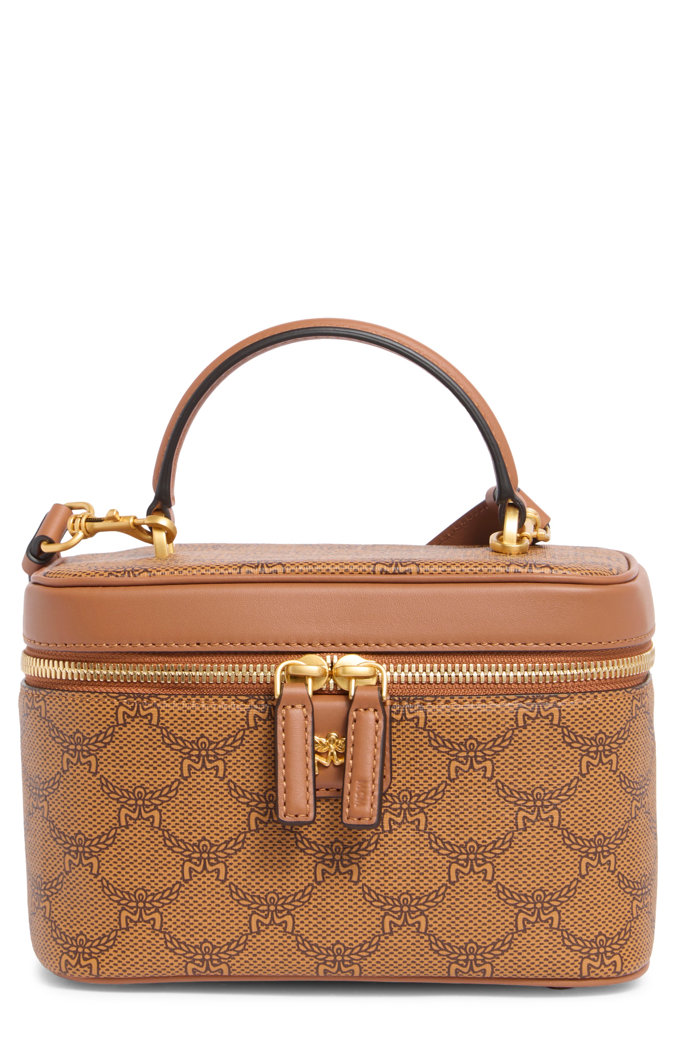 Lauretos Coated Canvas Crossbody Bag