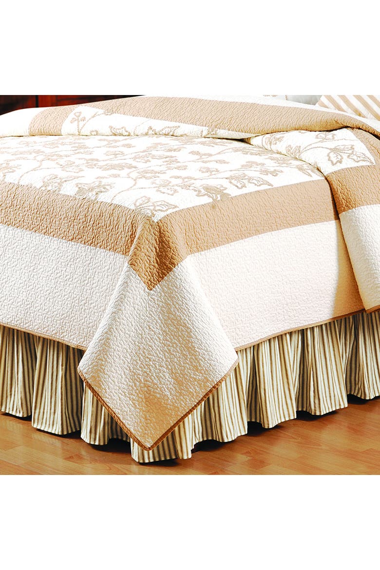 Harlow Quilt, Alternate, color, Brown