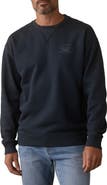 The Normal Brand Oversize Fly Over State Embroidered Crewneck Sweatshirt
