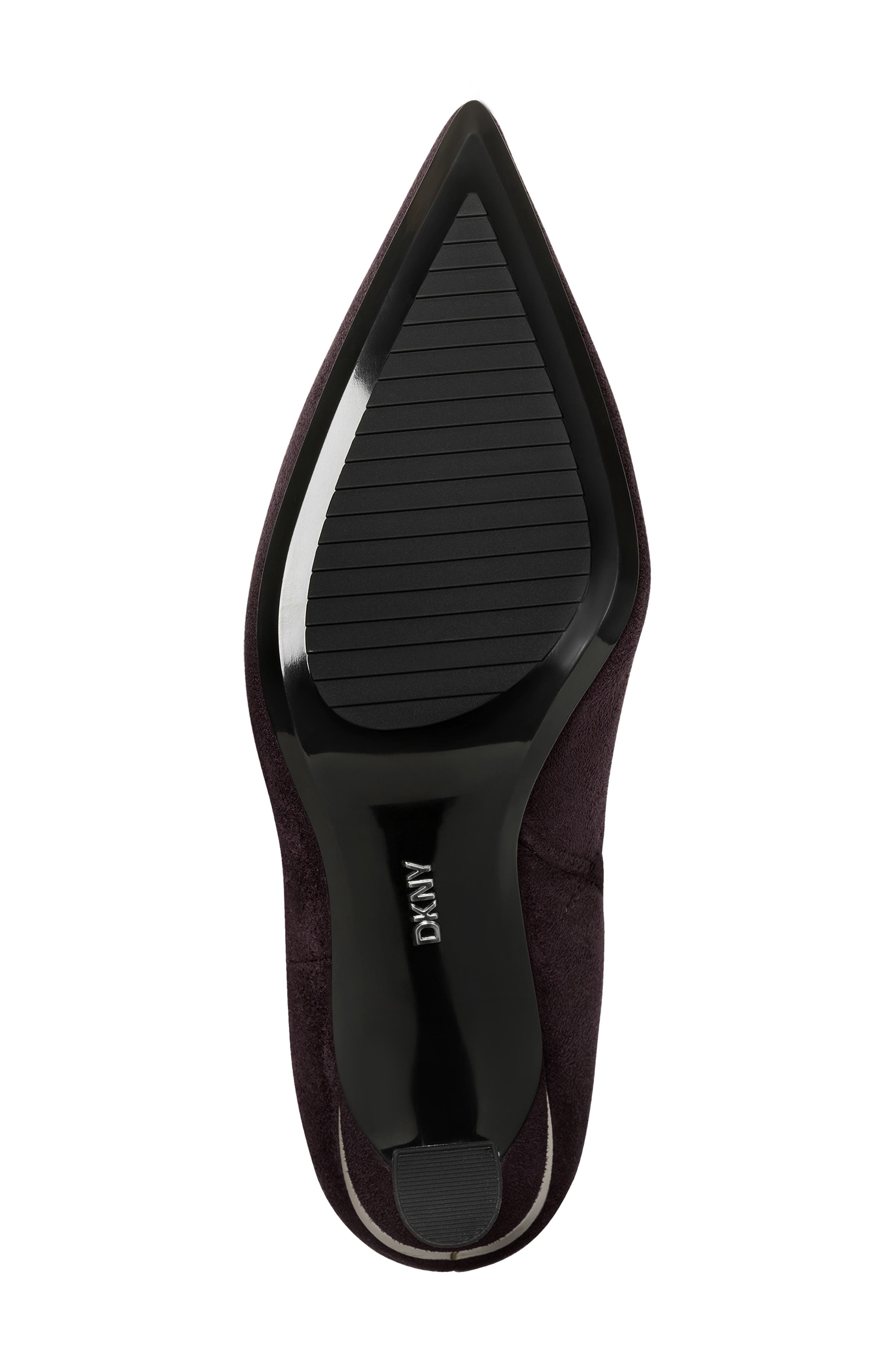 DKNY Cainon Pointed Toe Knee High Boot, Alternate, color, Brown