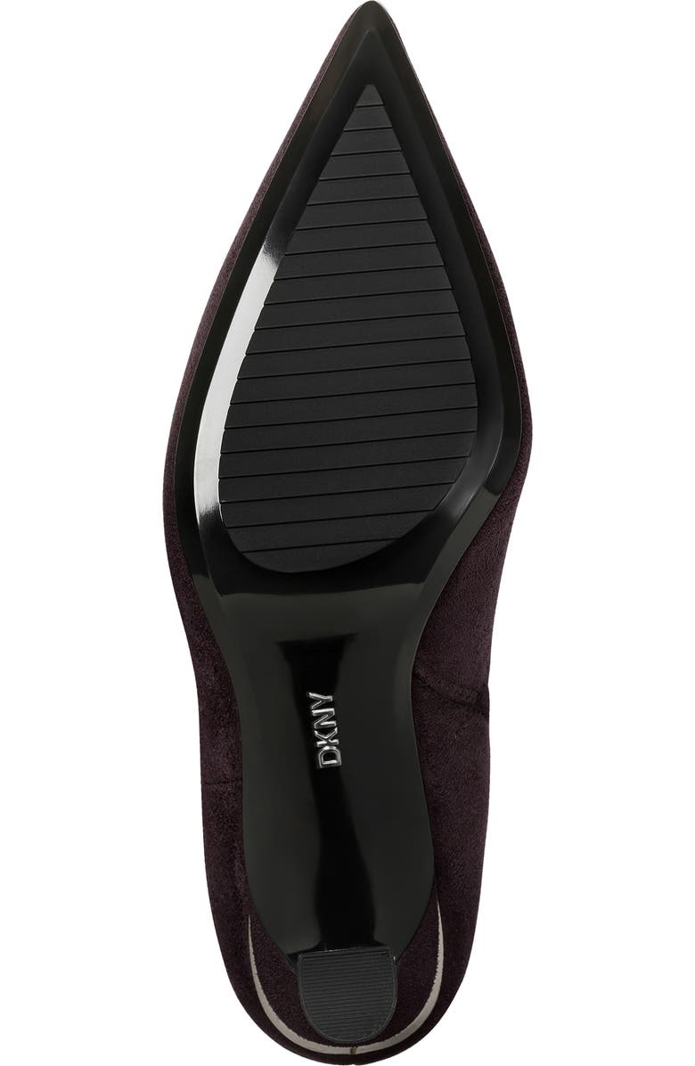 DKNY Cainon Pointed Toe Knee High Boot, Alternate, color, Brown