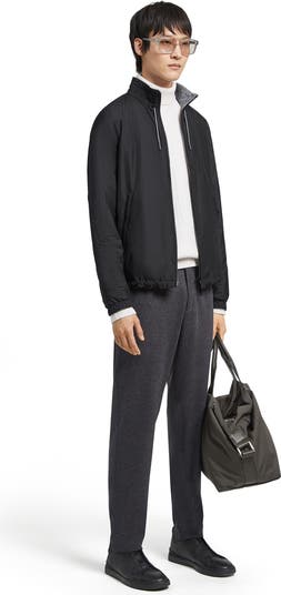 【エレガント!】Blouson matelasse reversible ジャケット ZEGNA Zephyr Reversible Blouson Jacket | Nordstrom