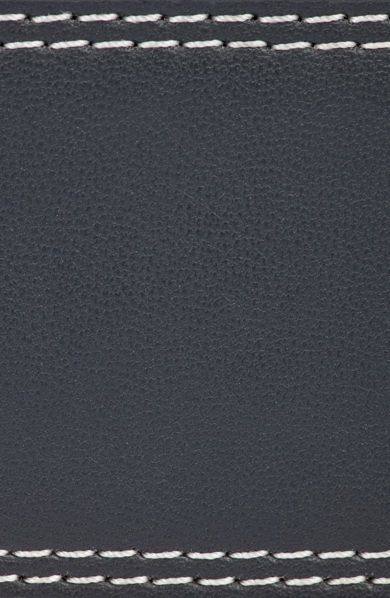 Nordstrom Contrast Stitch Leather Belt, Alternate, color,