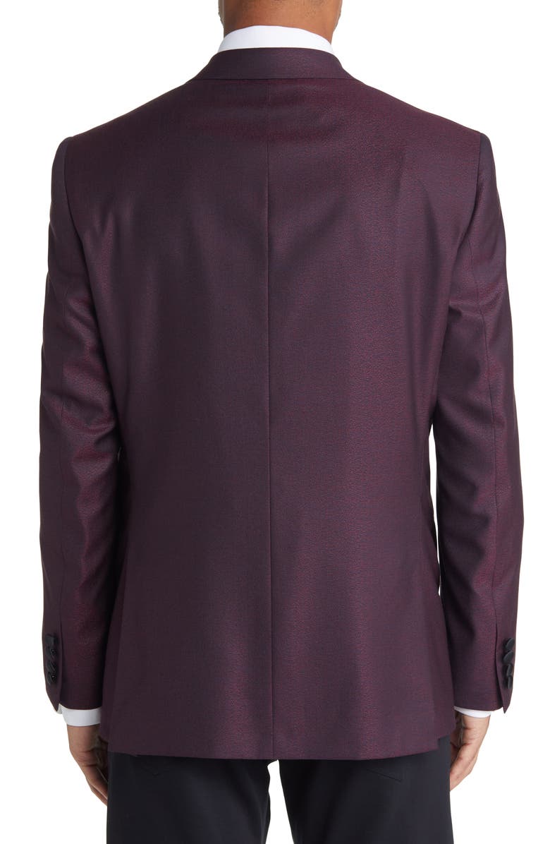 Ted Baker London Jules Sport Coat, Alternate, color, Burgundy