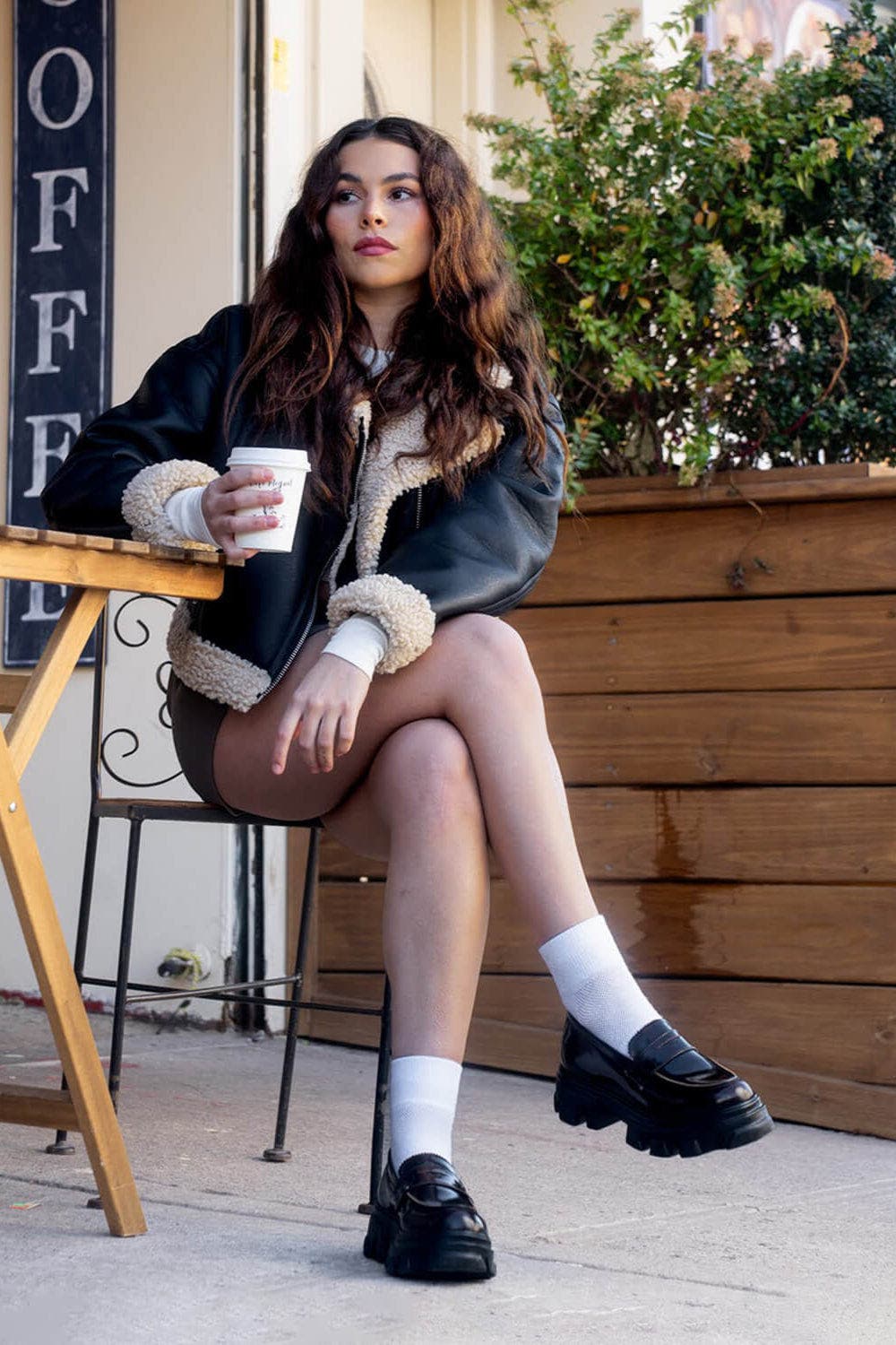 URBNKICKS Peny Brown Patent Leather Loafer, Alternate, color, Brown