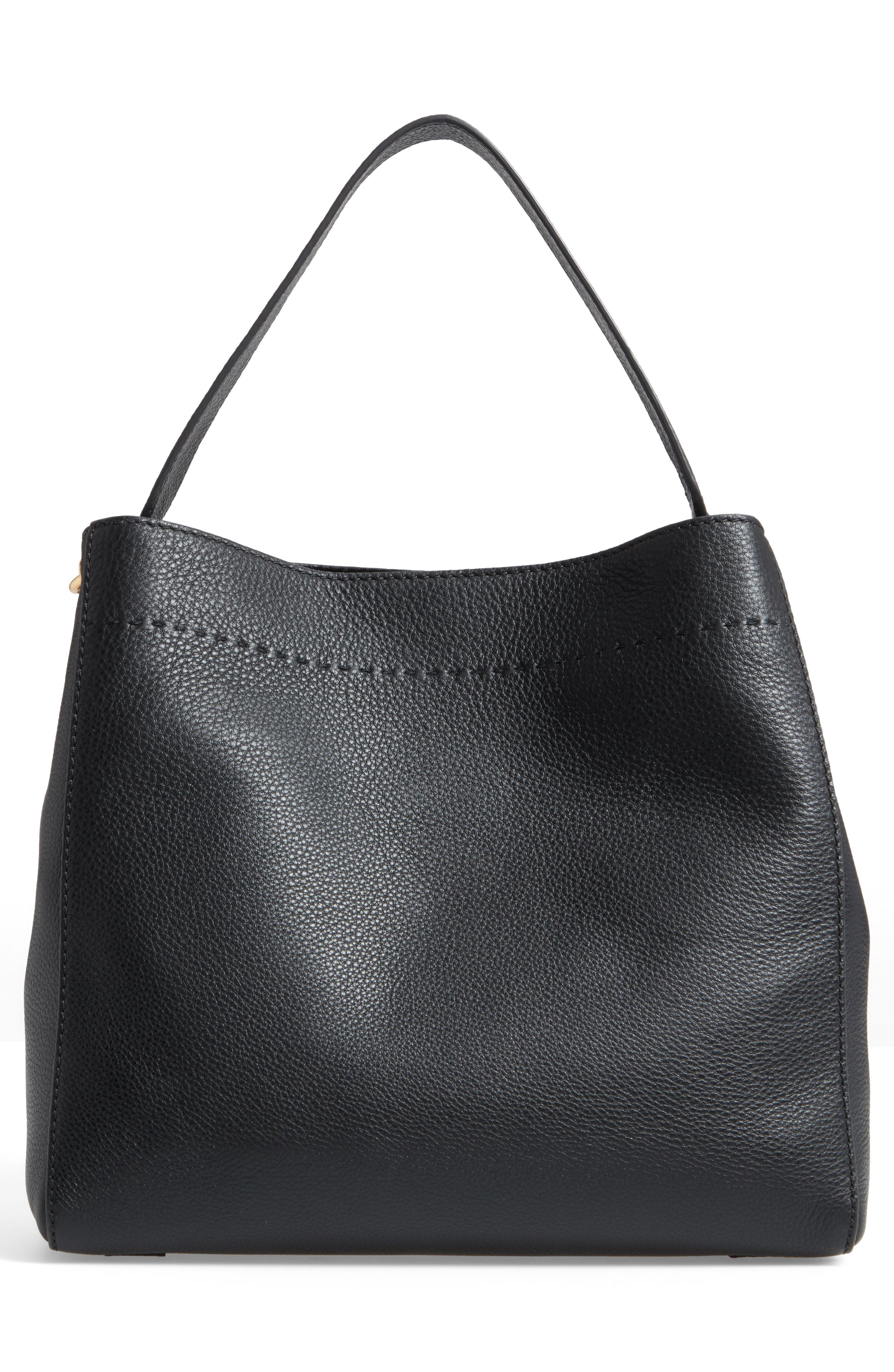 Tory Burch McGraw Leather Hobo, Alternate, color, 