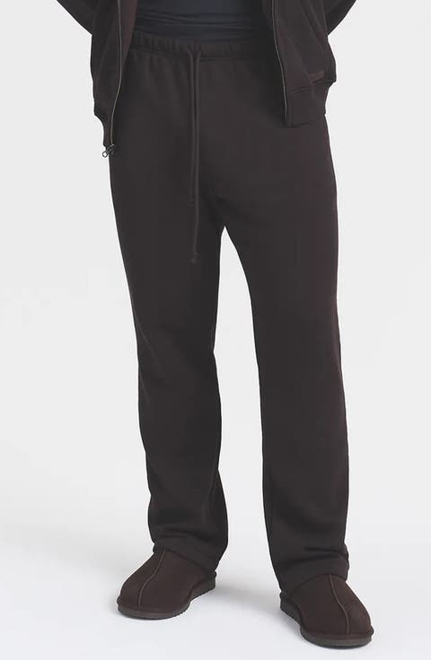Fleece Lounge Straight Leg Pants