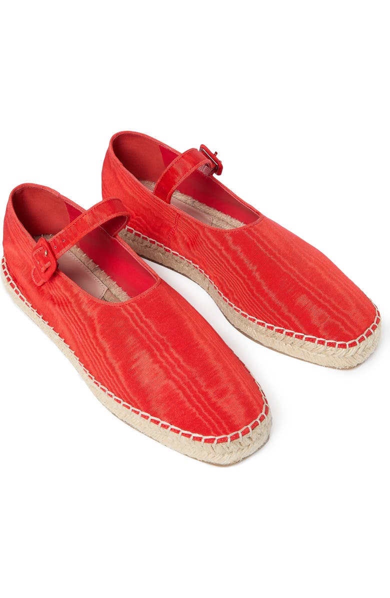 Loeffler Randall Clover Mary Jane Espadrille, Main, color, Red