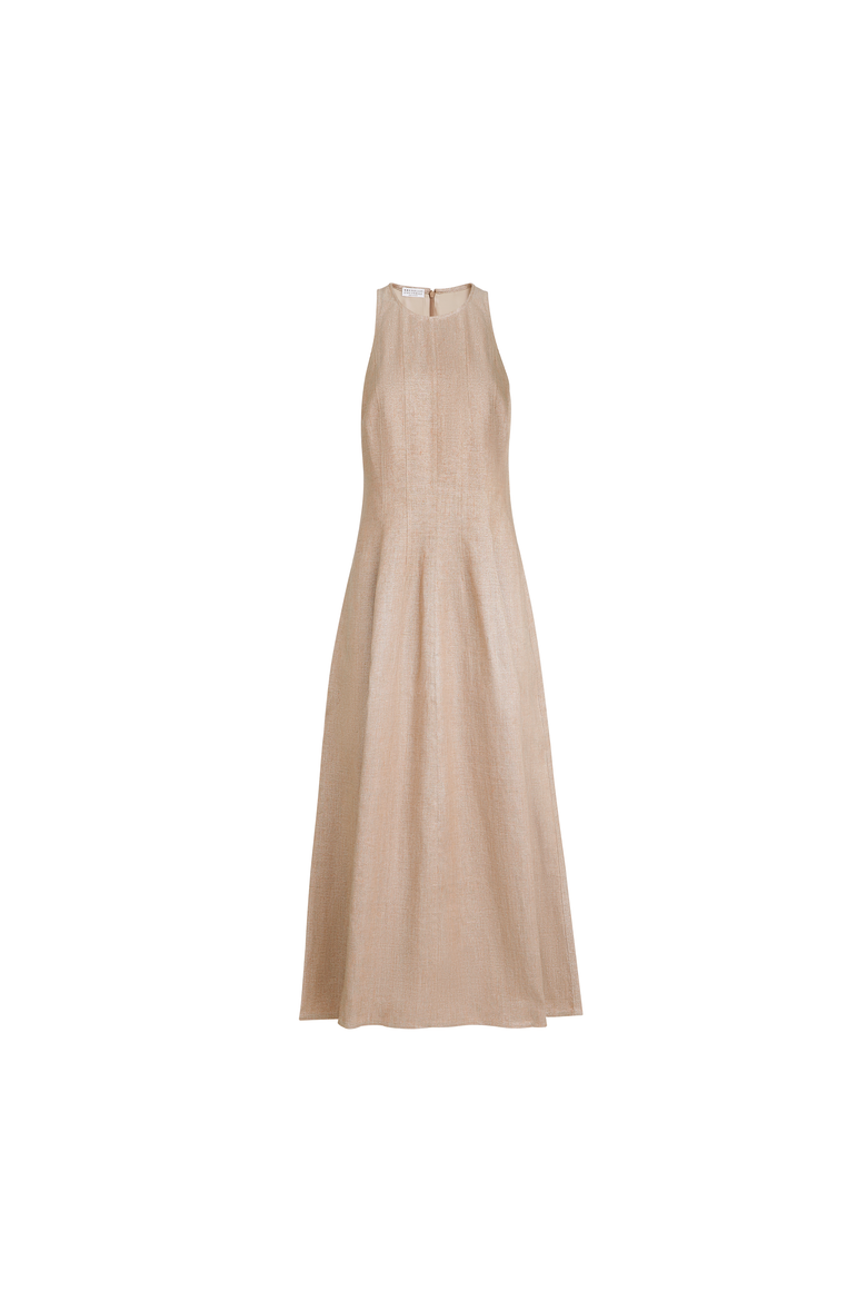 Sparkling twill dress, Alternate, color, Antique Pink