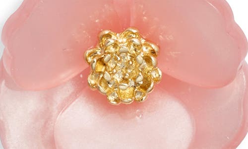 Nordstrom Floral Statement Stud Earrings In Blush- Gold