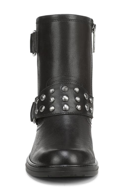 Naturalizer Optimus Stud Moto Boot In Black