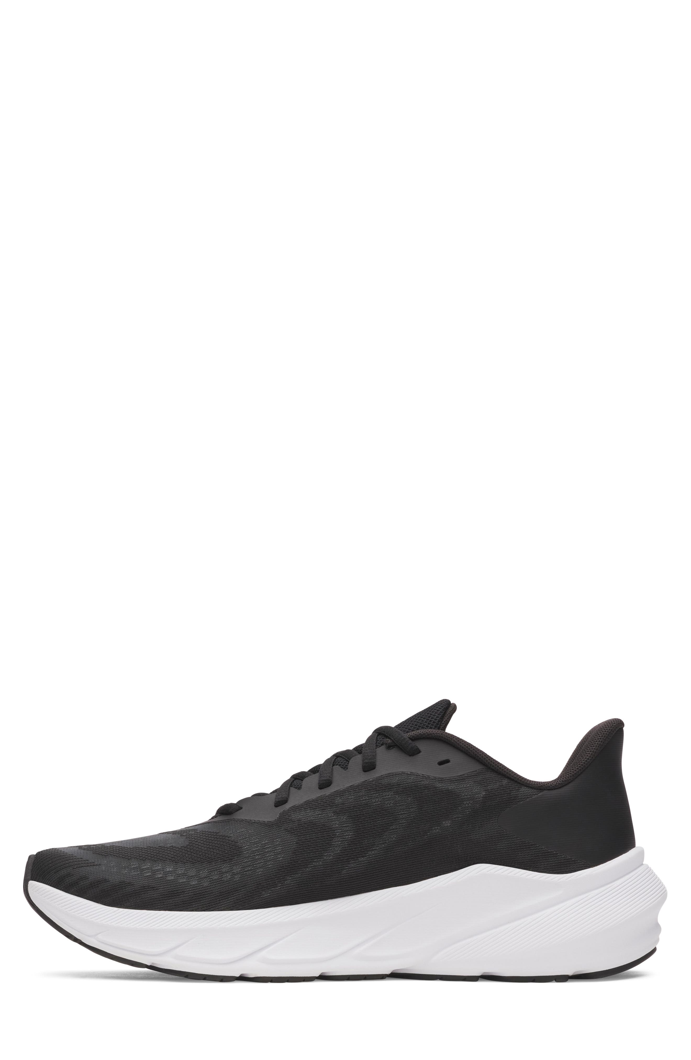 Under Armour UA Charged+ Turbulence 3 Running Shoe, Alternate, color, Black / Black / White