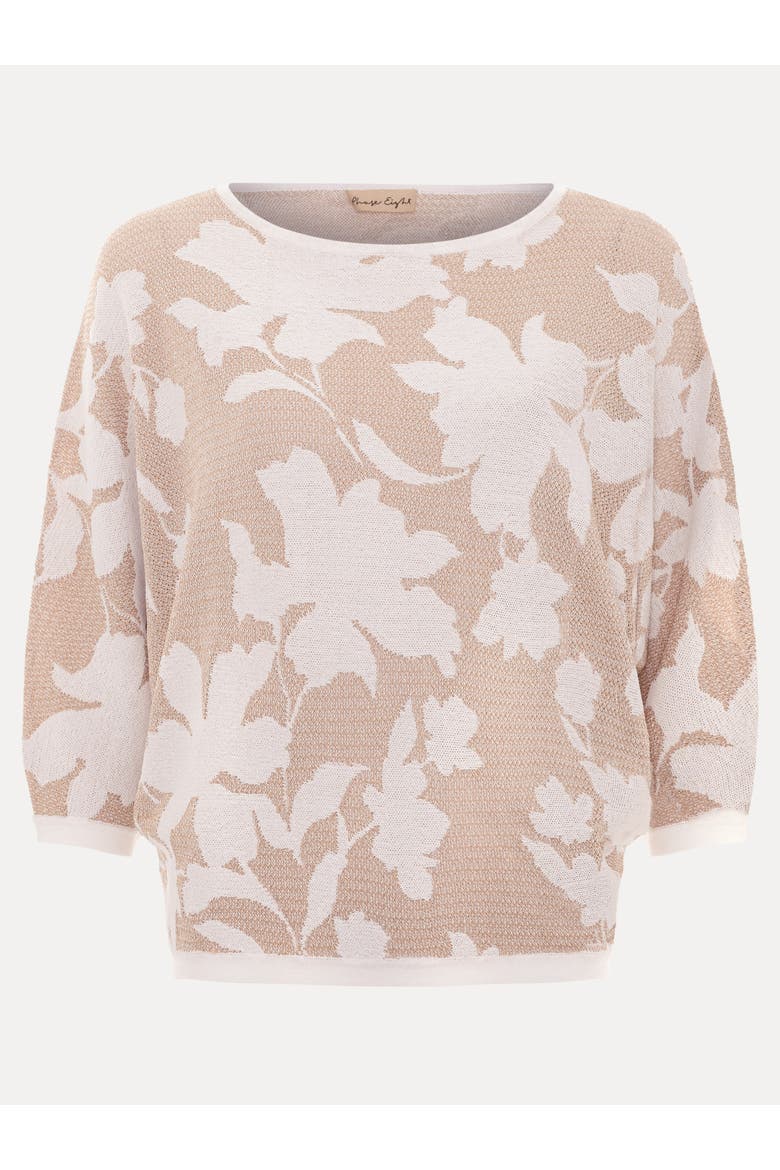 Batwing Knitted Jumper, Alternate, color, Gold