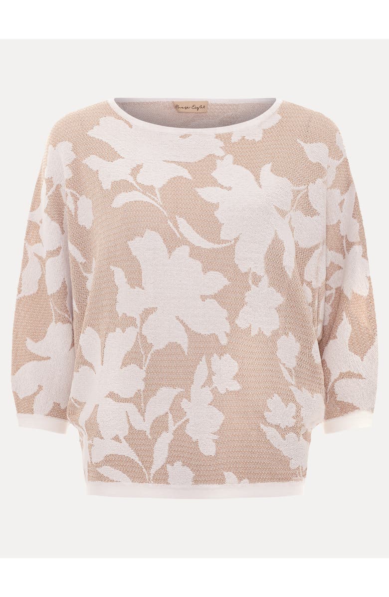 Phase Eight Batwing Knitted Jumper, Alternate, color, Gold