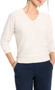 NIC+ZOE Easy Cotton V-Neck Sweater
