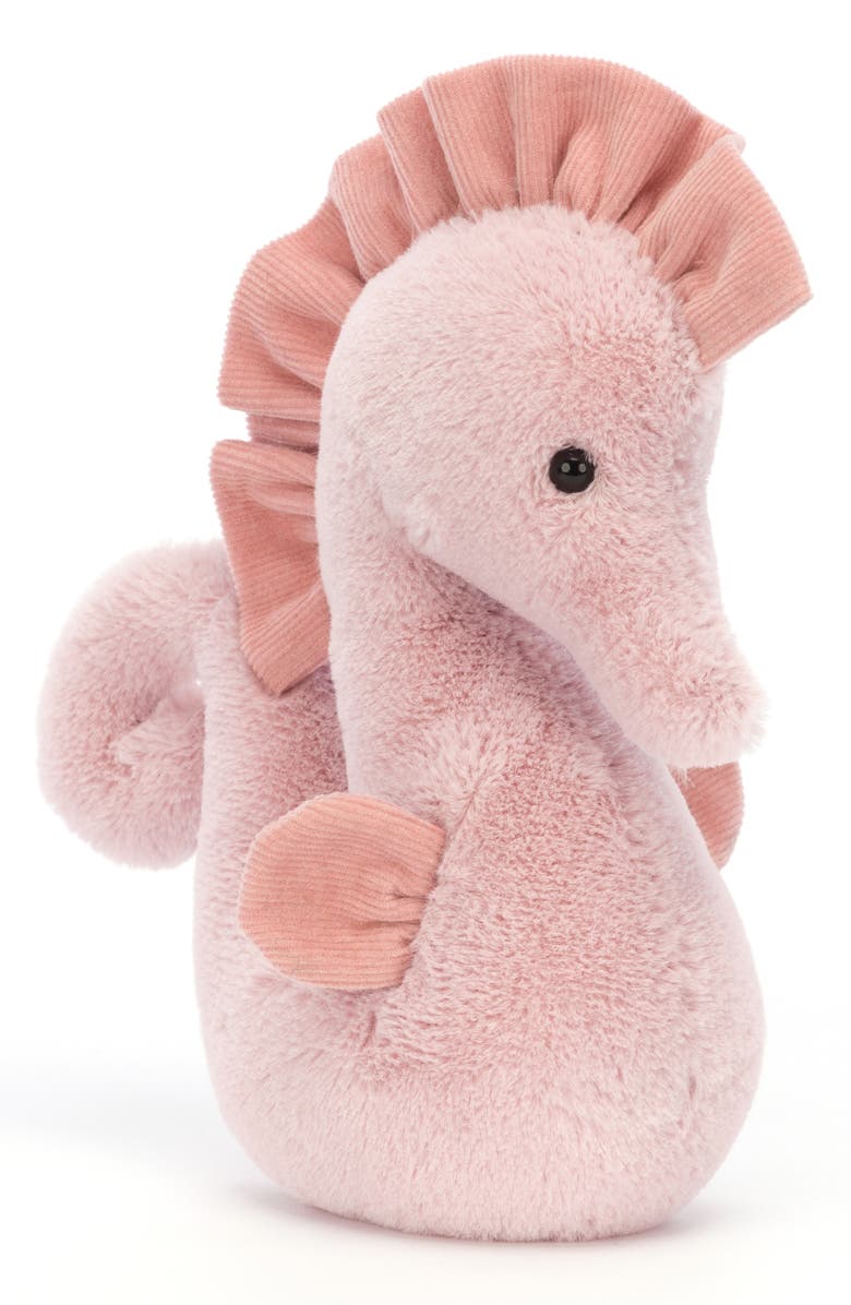 Jellycat Small Sienna Seahorse Stuffed Animal, Main, color,
