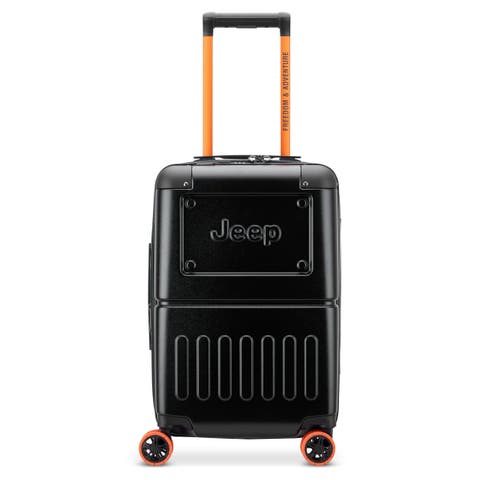 JH002B Carry-On 19 Inch Hardside Expandable Luggage with Spinner Wheels