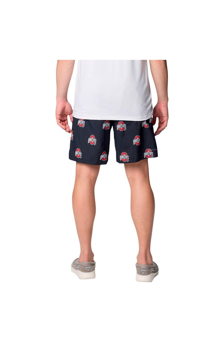 Columbia Men's Columbia Black Ohio State Buckeyes Big & Tall Backcast Shorts, Alternate, color, Black