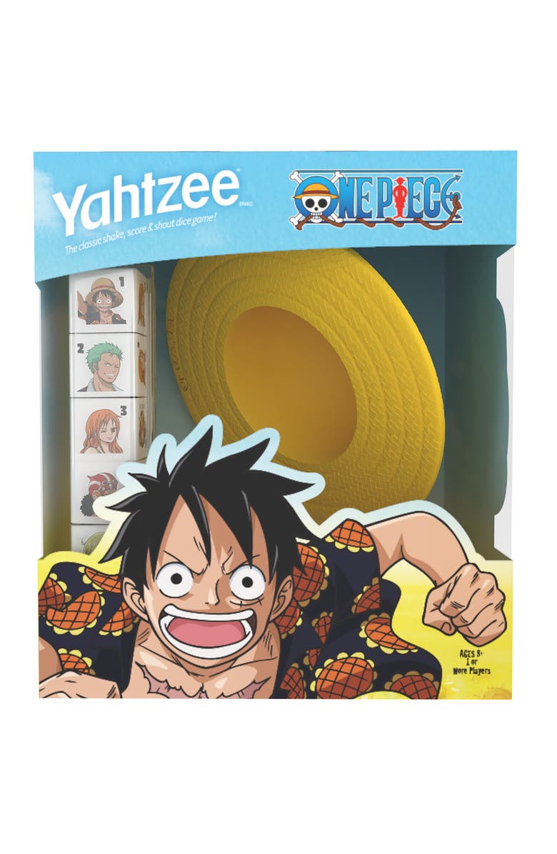 YAHTZEE One Piece Family Dice Game, Ages, Alternate, color, Multicolored