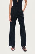 Nocturne Textured Relaxed-Fit Pants