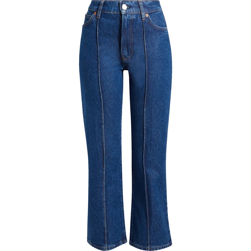 Reformation Mia Seamed High Waist Flare Jeans