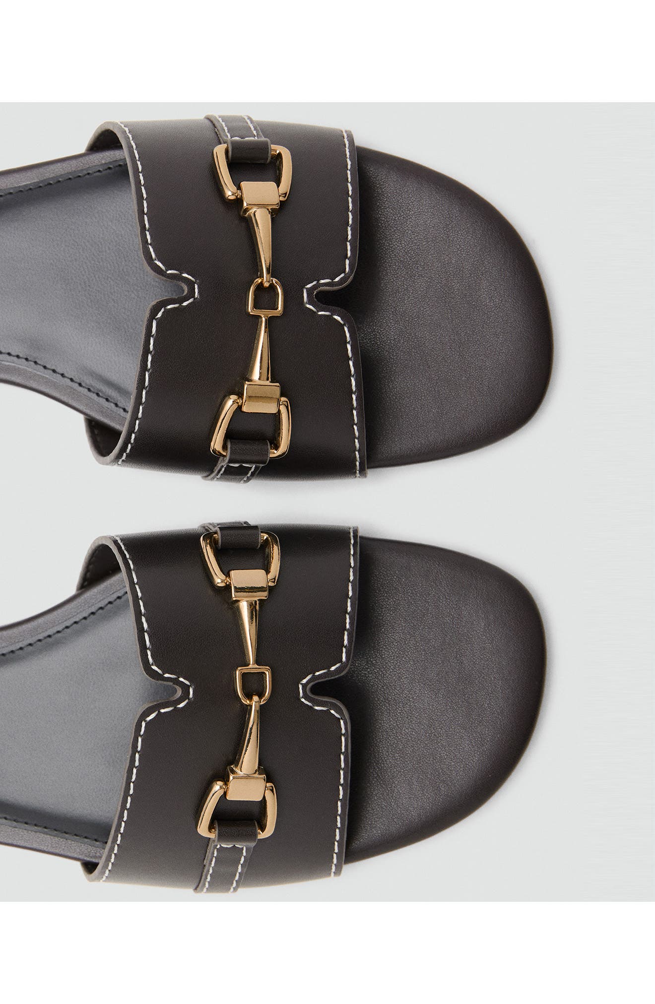 MANGO Bit Slide Sandal, Alternate, color, 