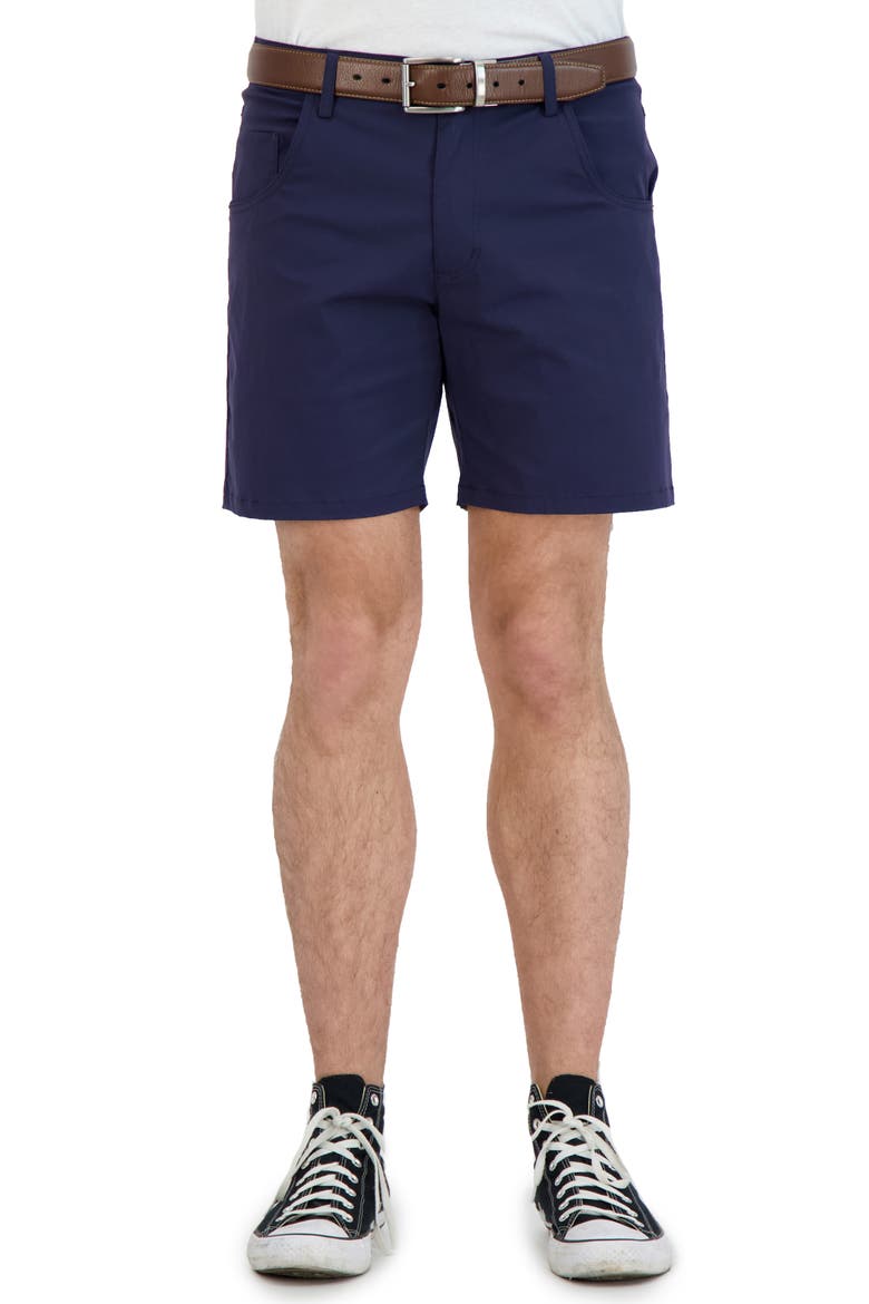Everyday Stretch Chino Shorts, Main, color, NAVY