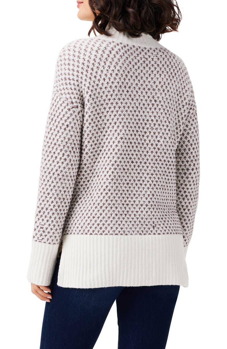 NIC+ZOE Cozy Spot Turtleneck Sweater, Alternate, color, Neutral Mix