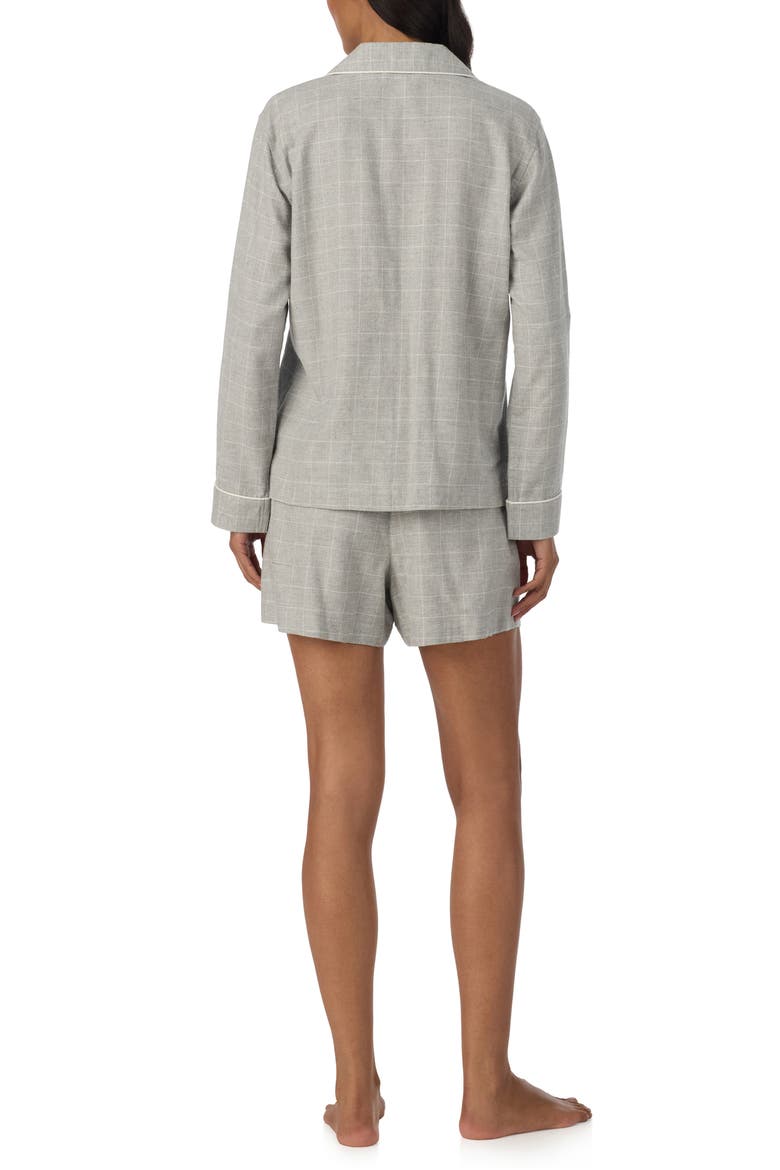 Pajama Set with Boxer Shorts, Alternate, color, GREY