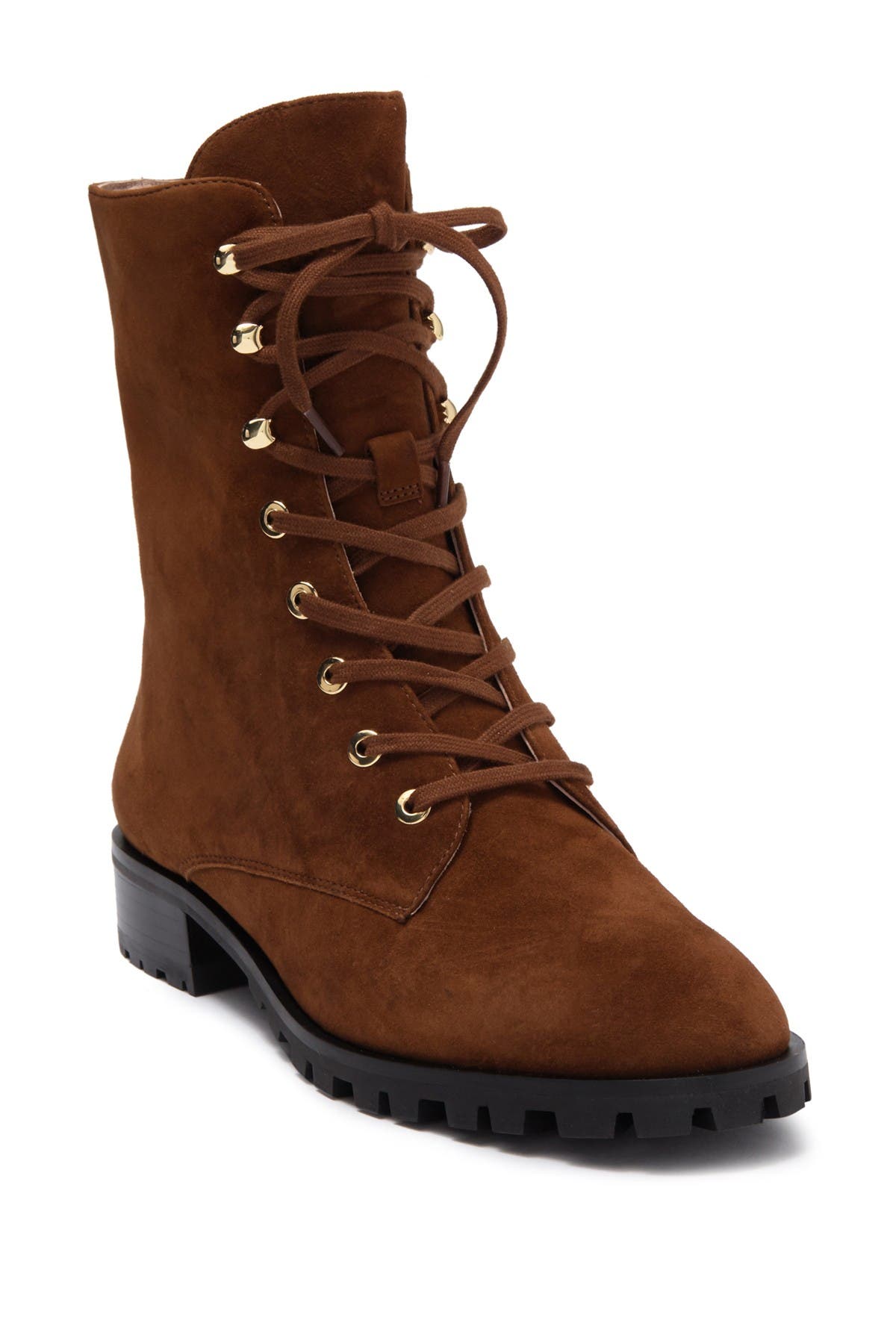 Norrie Lace-Up Boot, Main, color, COFFEE