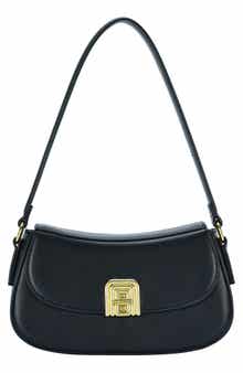 MMS Design Studio Buckle Flap Shoulder Bag