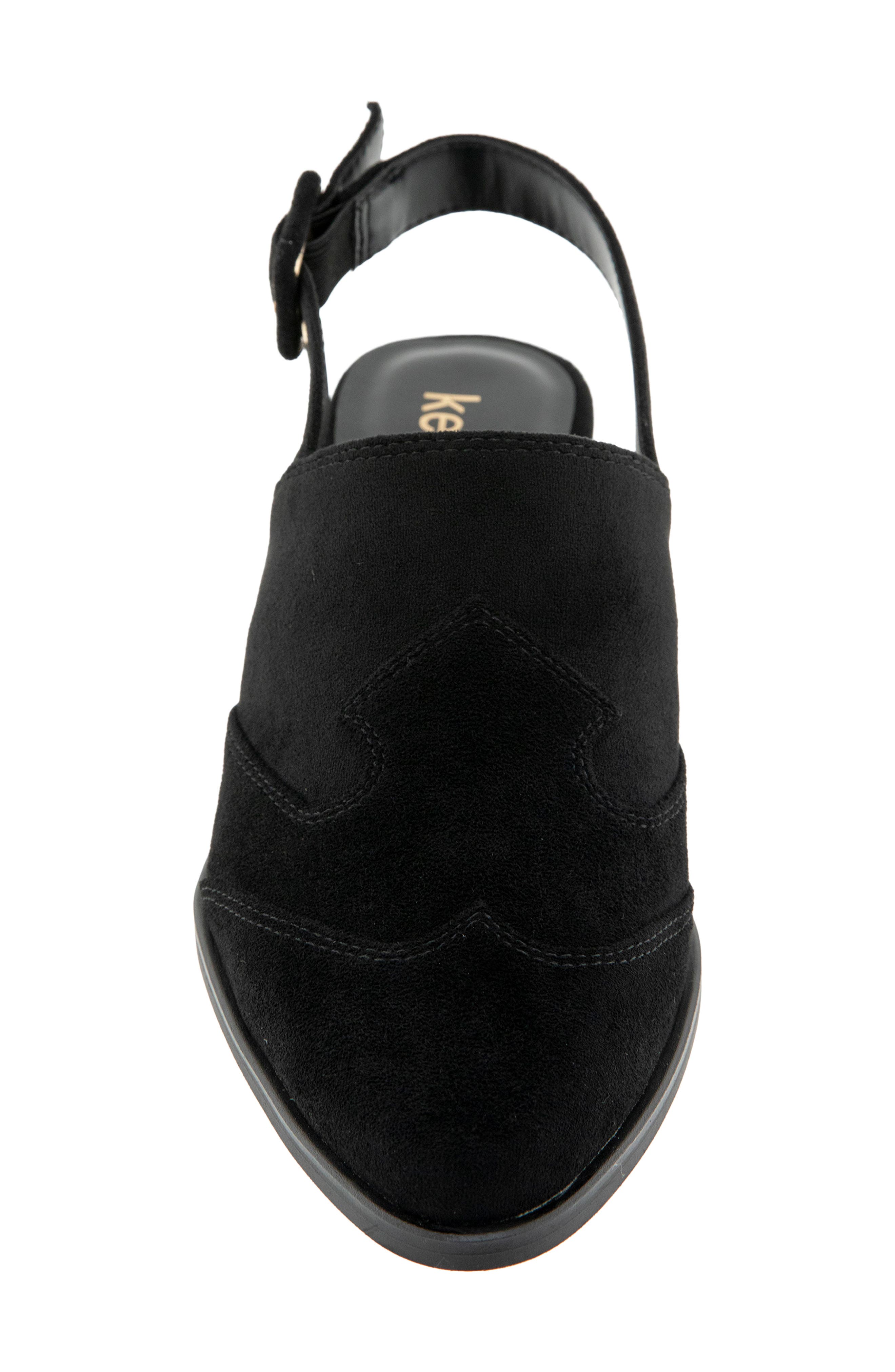 Ethan Slingback Mule, Alternate, color, BLACK