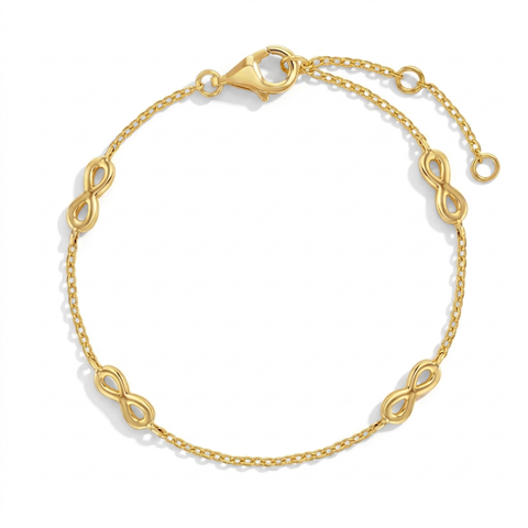 Infinity Girls Plated Bracelet