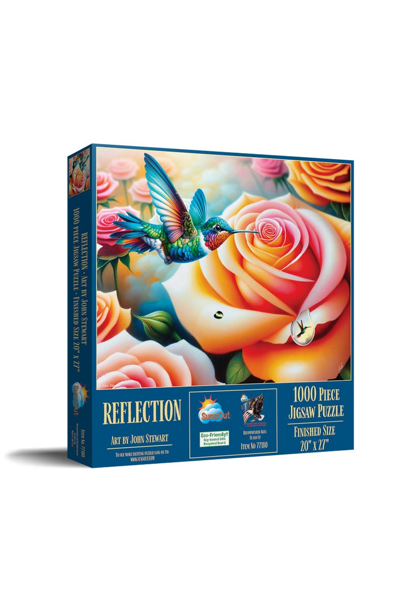 Reflection 1000 piece Jigsaw Puzzle for Adults, Main, color, Multicolor