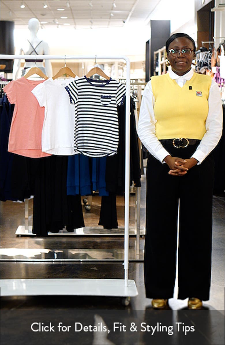 Kids' Assorted 3-Pack Floral Appliqué Cotton T-Shirts, sales video thumbnail