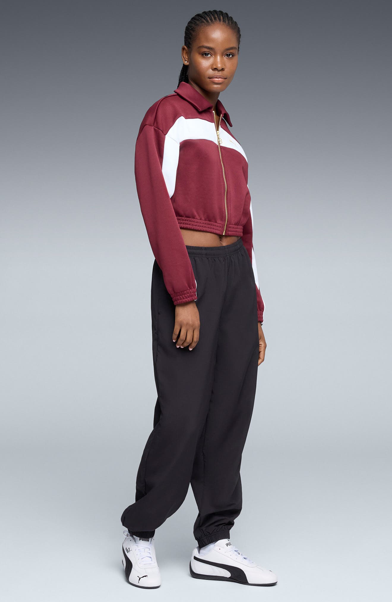 PUMA Speedcat Sneaker, Alternate, color, Puma White/ Puma Black