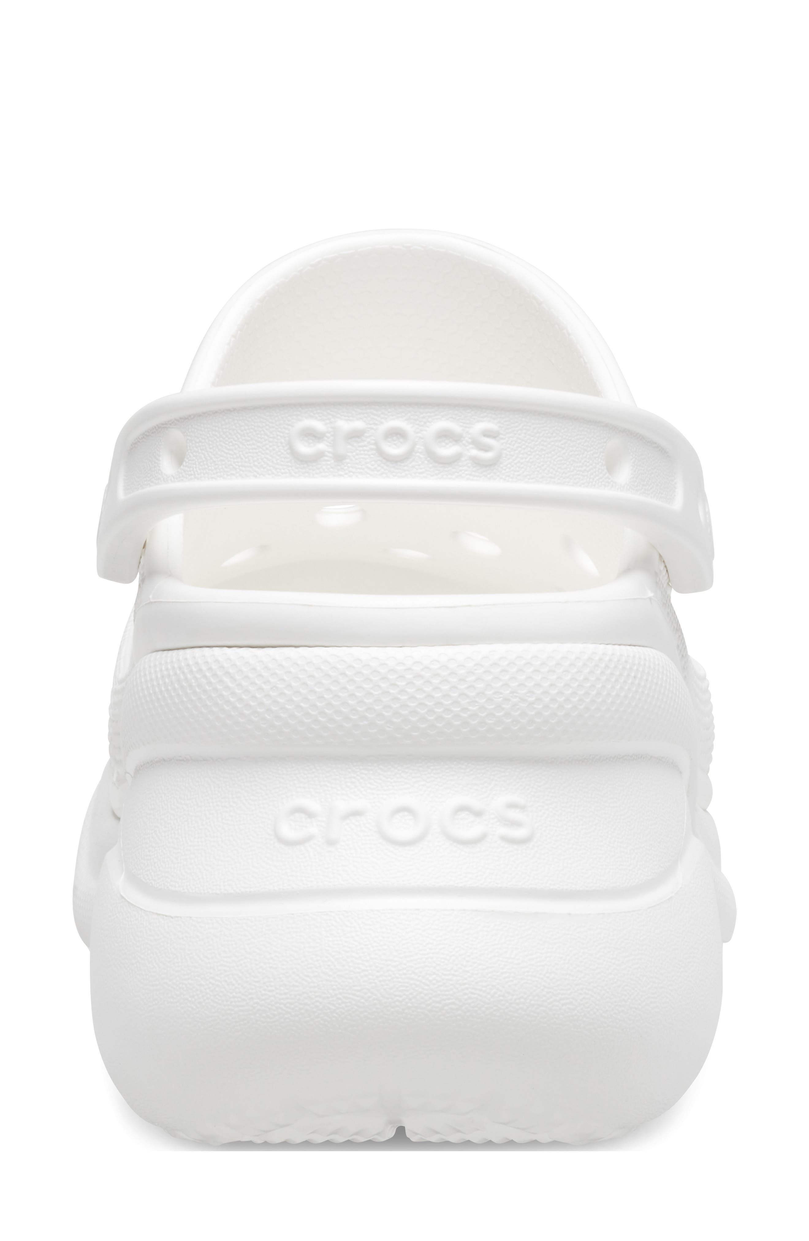 Classic Bae Platform Clog, Alternate, color, WHITE