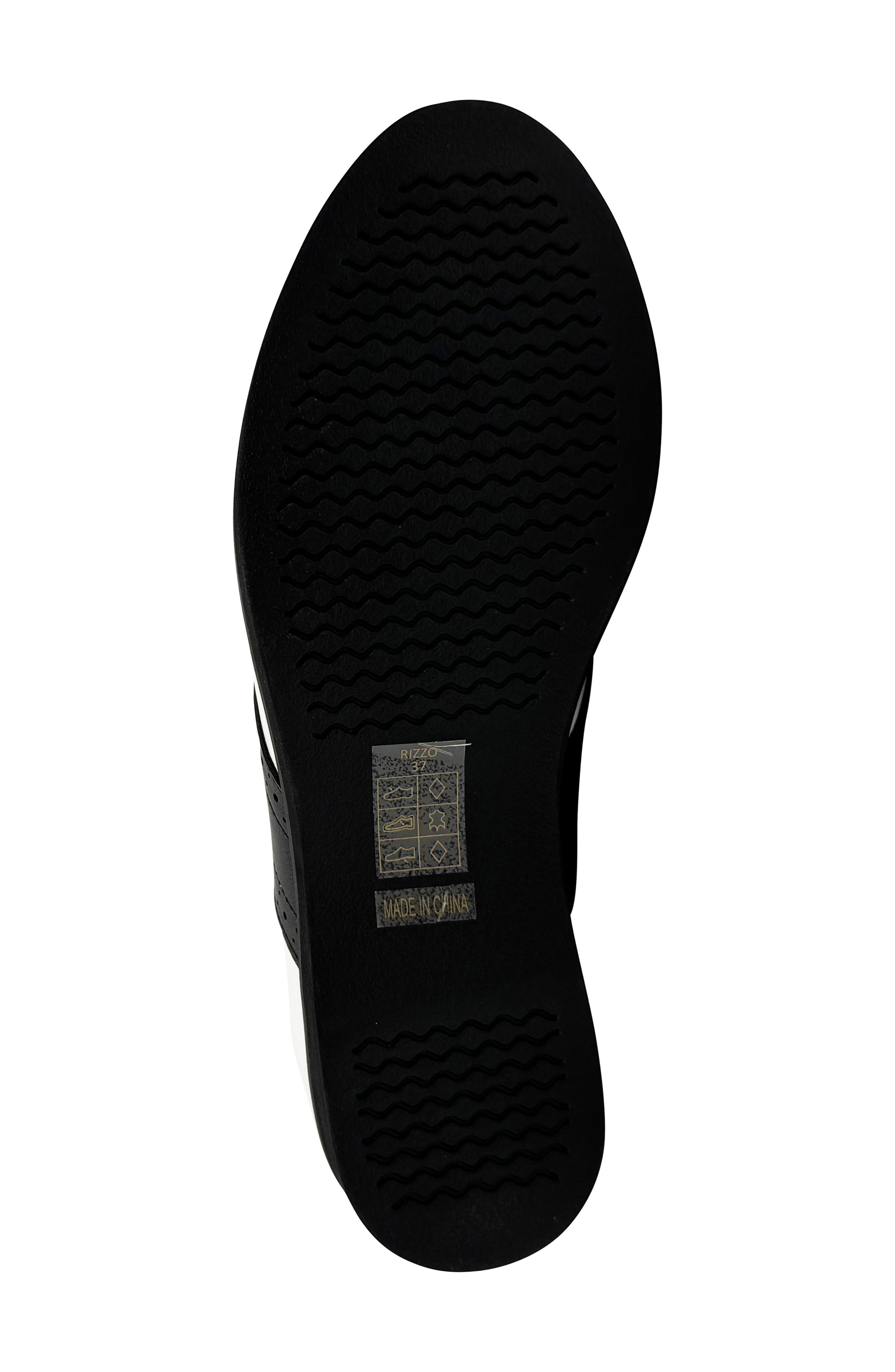 CHELSEA CREW Rizzo Colorblock Derby, Alternate, color, Black And White Pu