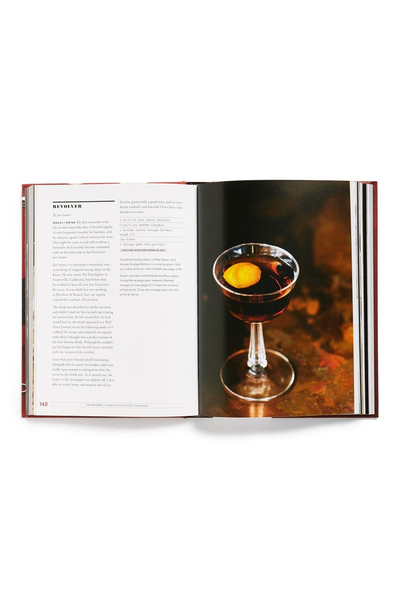 'The Bar Book: Elements of Cocktail Technique' Book, Alternate, color, WHITE