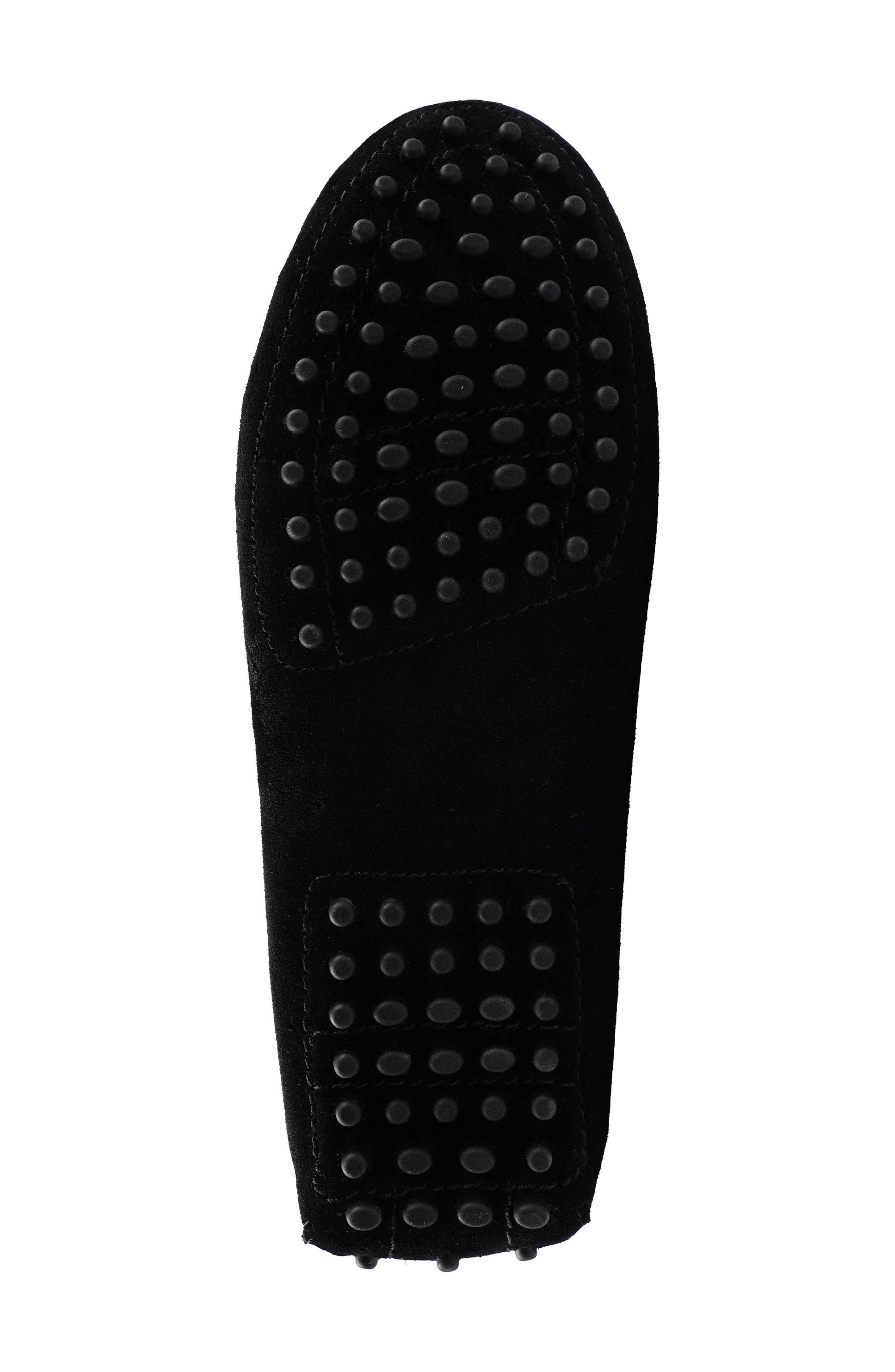 National Comfort Shyanne Suede Loafer, Alternate, color, Black Suede