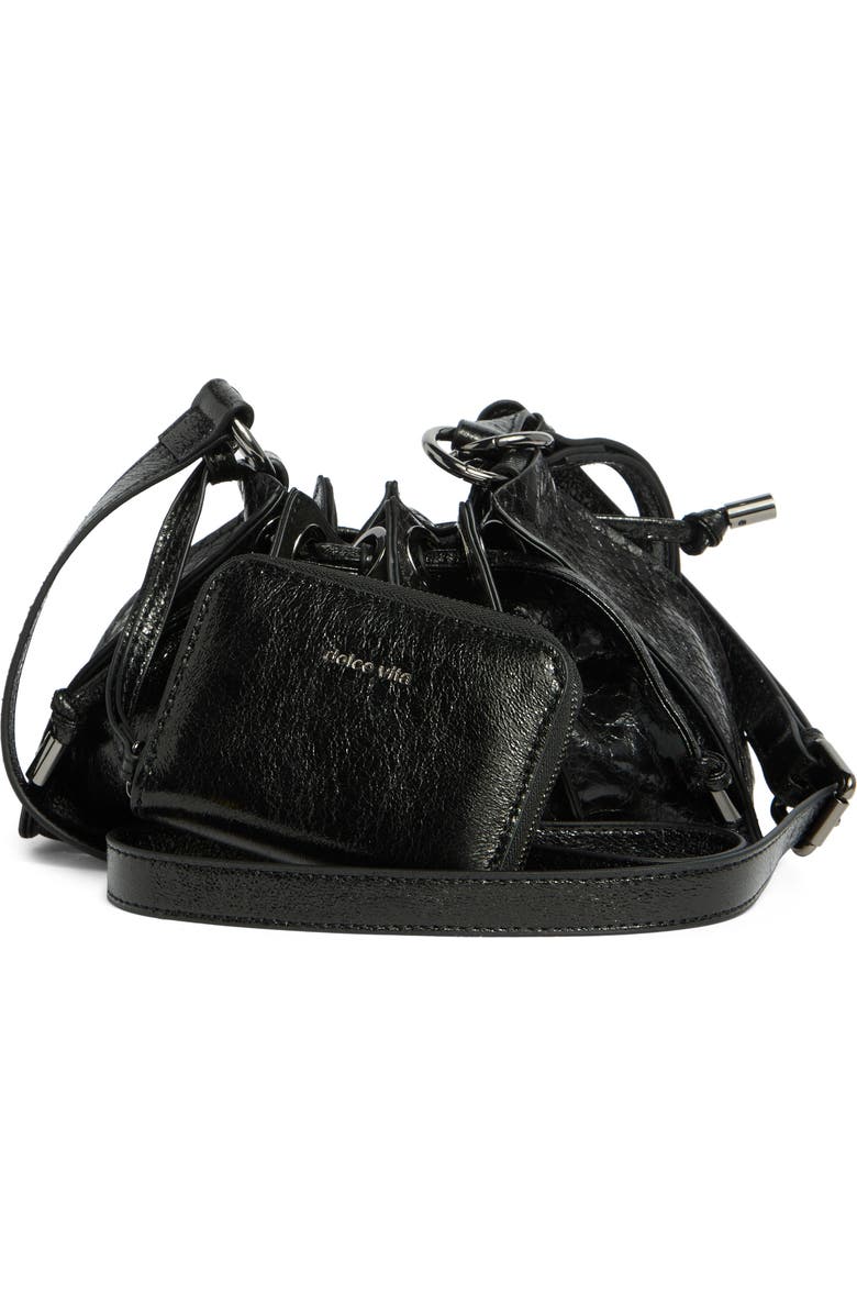 Dolce Vita Tonette Crossbody Bag, Alternate, color, Black