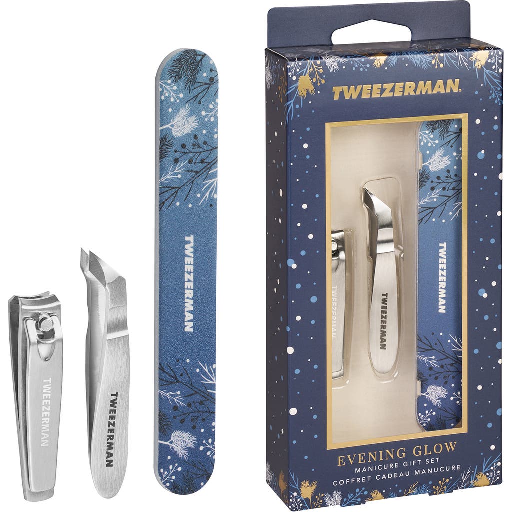 Tweezerman Evening Glow 3-piece Manicure Set In No Color