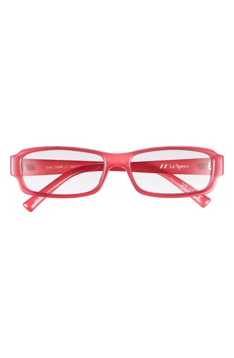 Dial Tone Rectangular Sunglasses