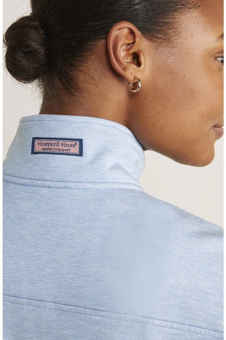 Dreamcloth Relaxed Half Zip Sweatshirt, Alternate, color, JAKE BLUE HEATHER