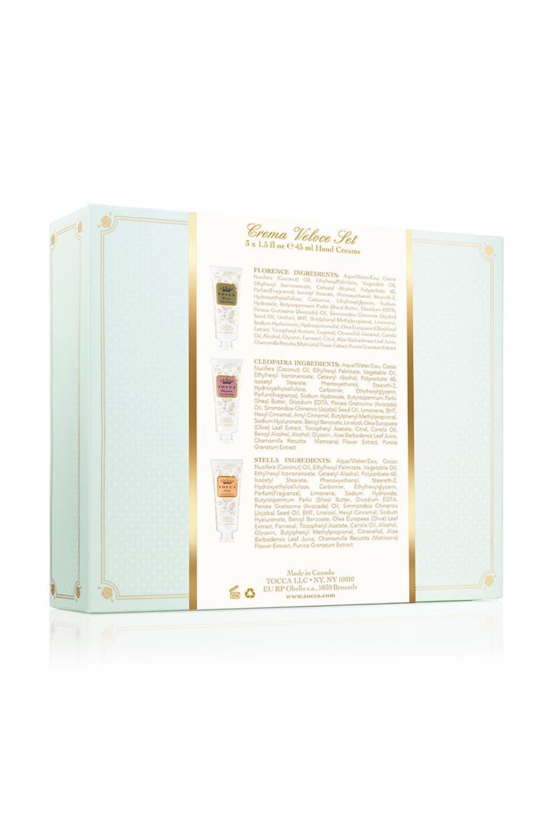 Evergreen Crema Veloce Mini Hand Cream Set USD $30 Value, Alternate, color, NO COLOR
