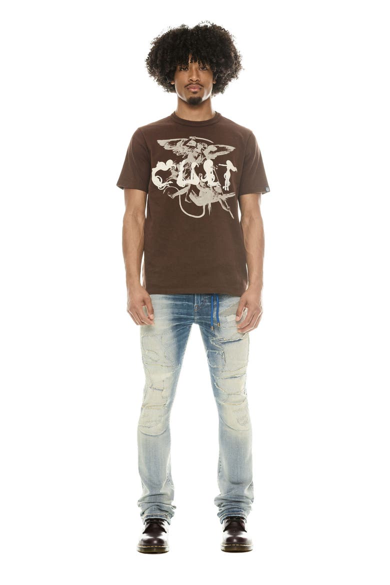 Lenny Rip & Repair Bootcut Jeans, Alternate, color, LUCA