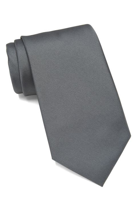 Sapphire Satin Tie